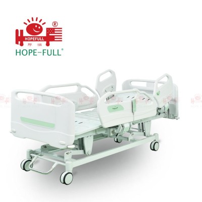 HOPEFULL  Three function electric hospital bed China Professional Hospital Electric ICU Bed