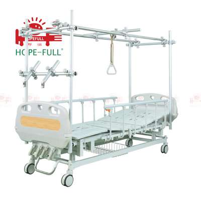 HOPEFULL  manual orthopaedics bed/hospital bed Elderly use 3 function hospital electric ultralow bed