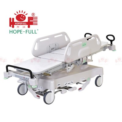 HOPEFULL  Manual emergency trolley hospital emergency trolley, manual medical trolley,patient emergency trolley