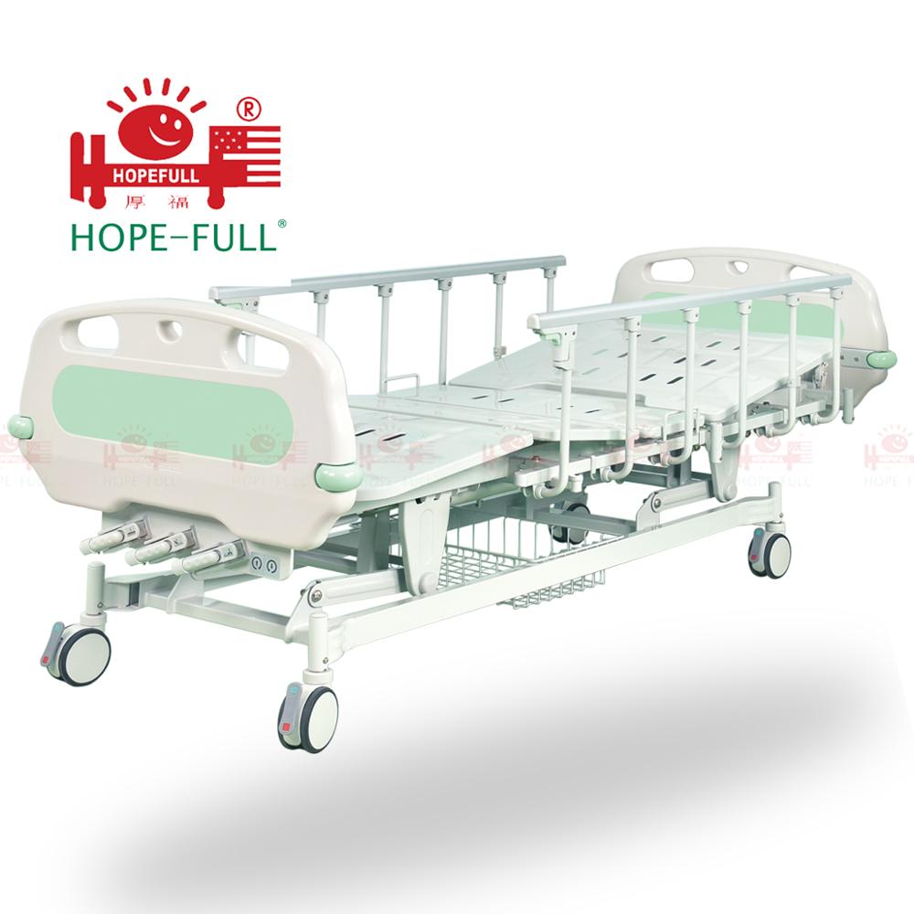 HOPEFULL D656a family use nursing Super Low Three Function Electric medical bed price for sale