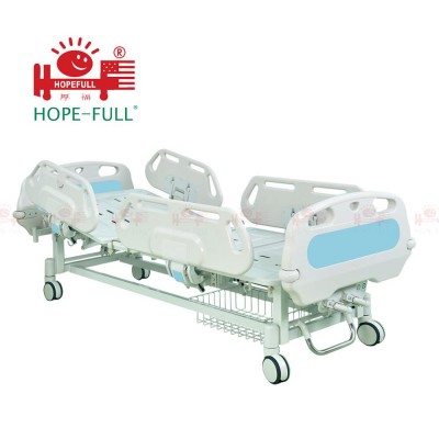 HOPEFULL  hospital manual nursing bed Cheap 2 cranks manual medical hospital patient bed prices hospital children bed