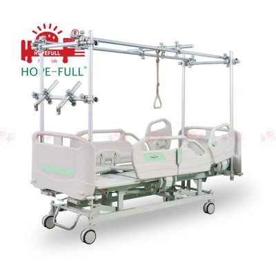 HOPEFULL Ac538a Electric&manual orthopaedics bed China Quality Assurance 2 Function Hospital Medical Patient Cheap Electric L